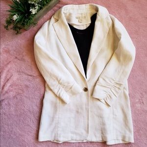 Michael Kors linen blazer